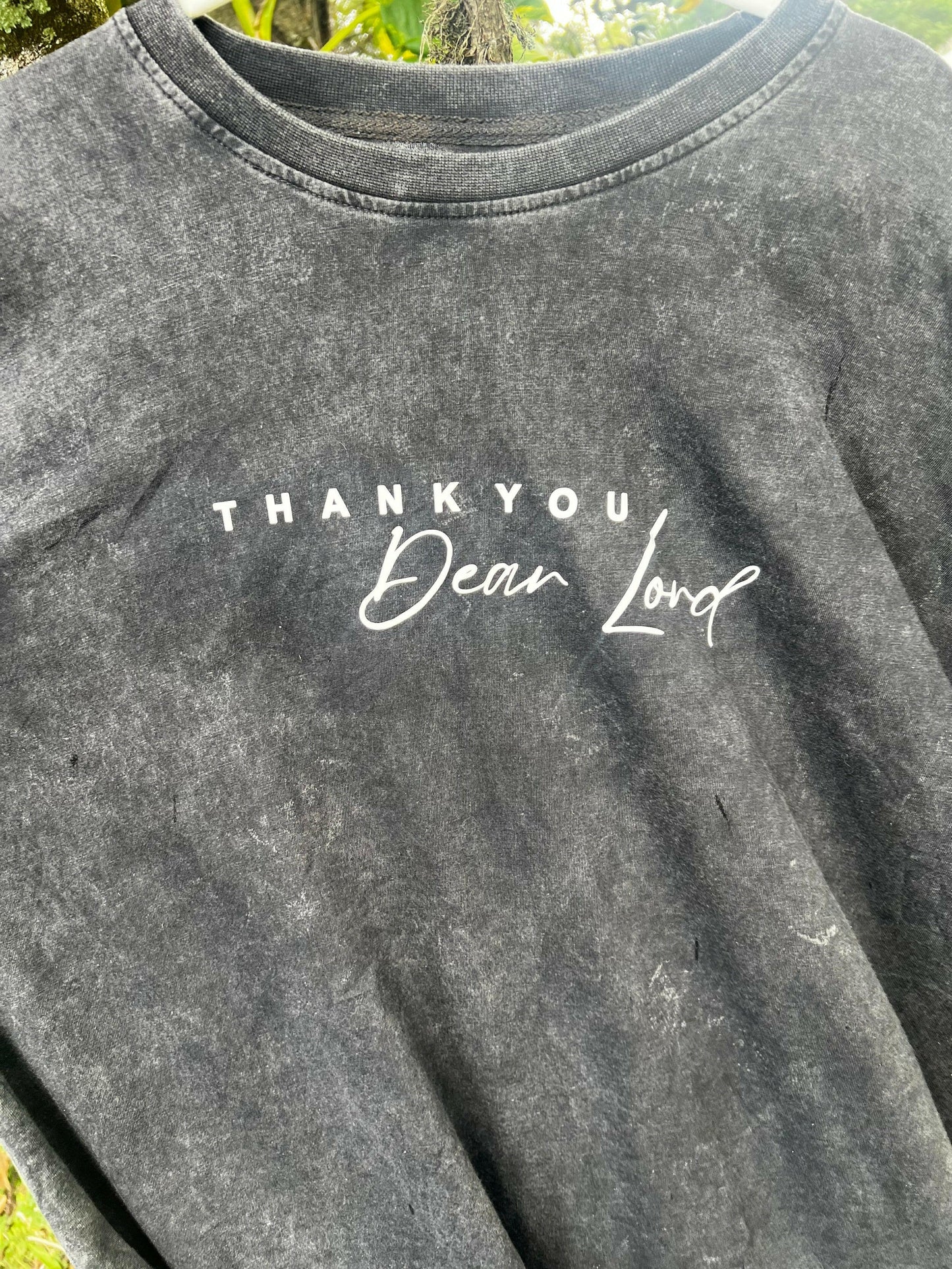 Close Up "Thank you Dear Lord" Logo