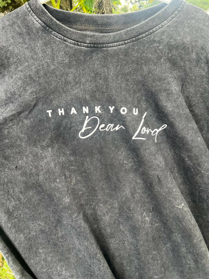 Close Up "Thank you Dear Lord" Logo