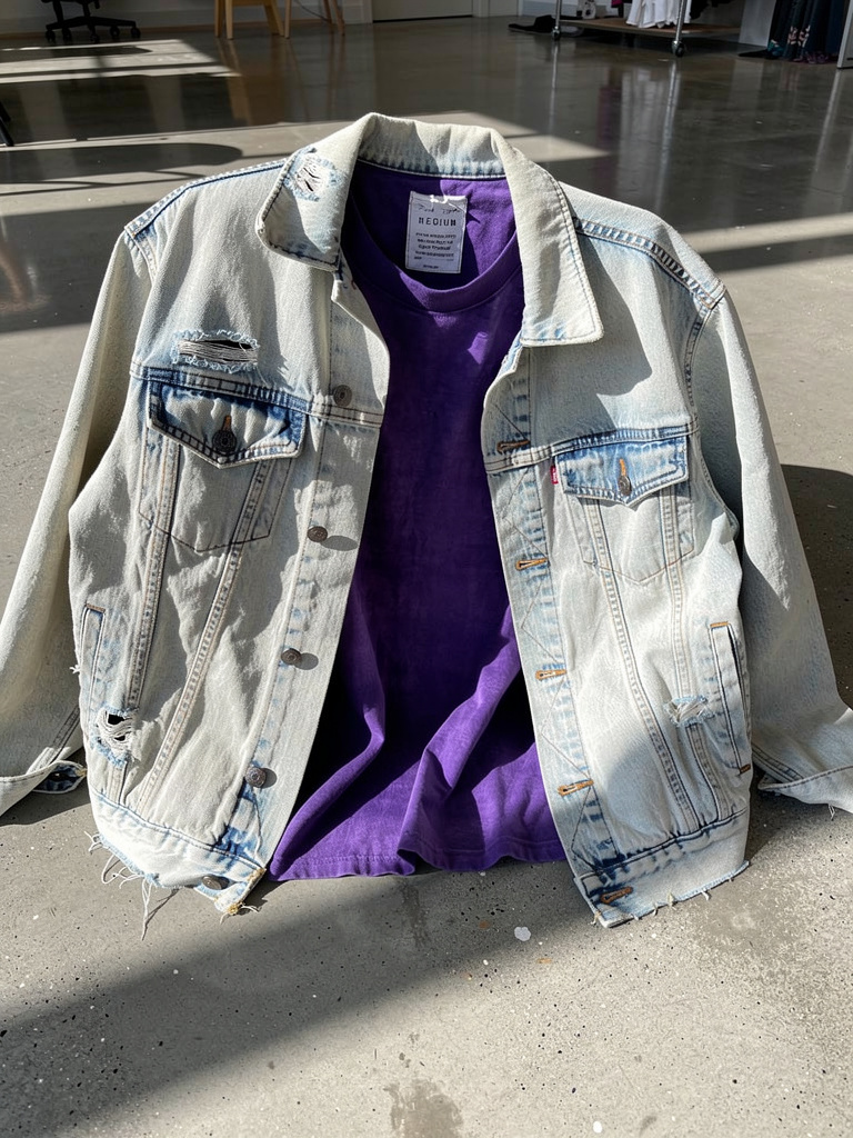 Dark Purple Oversized Drop-Shoulder T-Shirt – Plain Unisex Tee