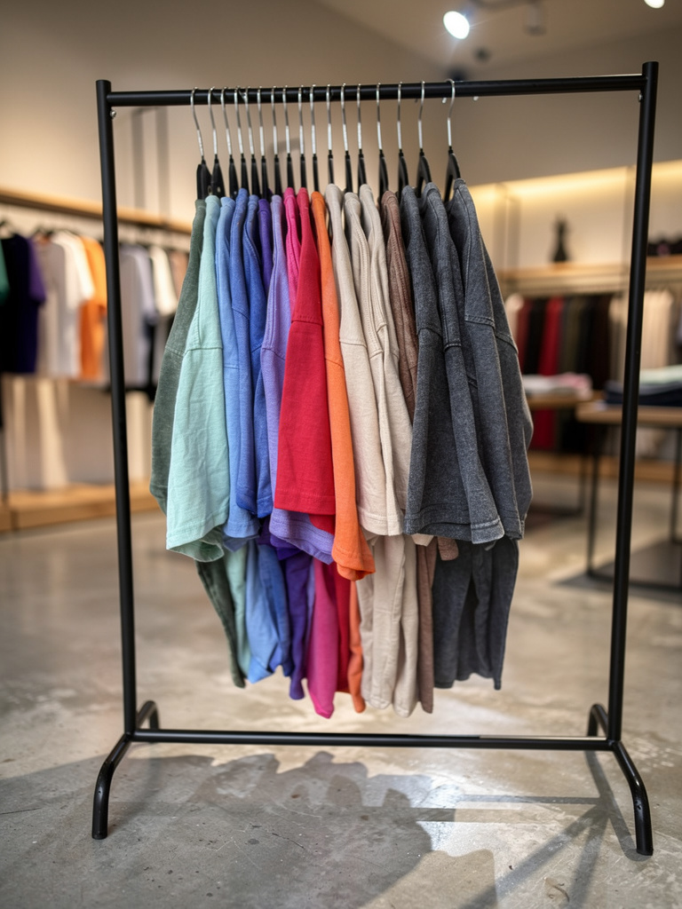 Dark Green Acid Washed Oversized Unisex T-Shirt