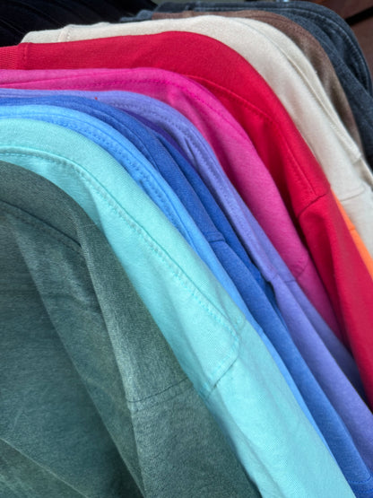 Dark Purple Oversized Drop-Shoulder T-Shirt – Plain Unisex Tee