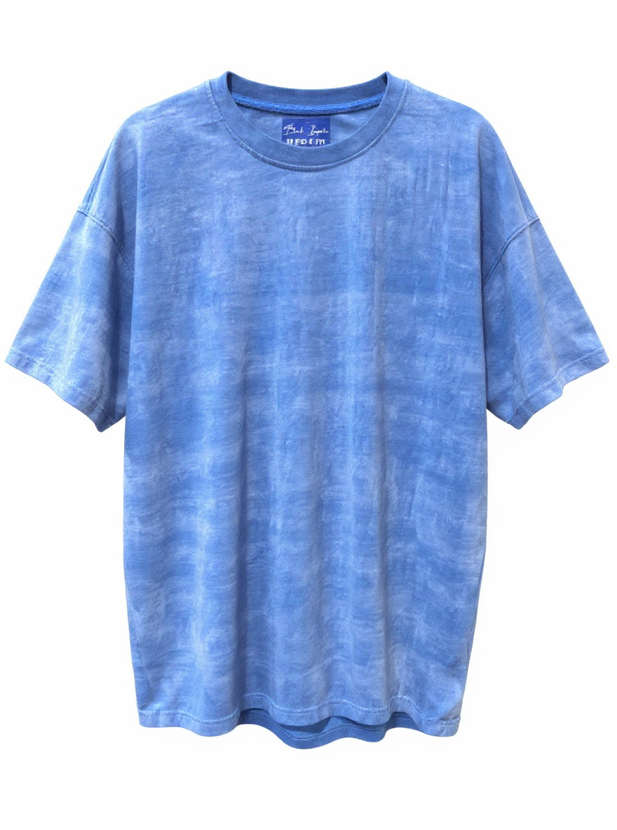 Royal Blue Oversized Acid Washed Unisex T-Shirt